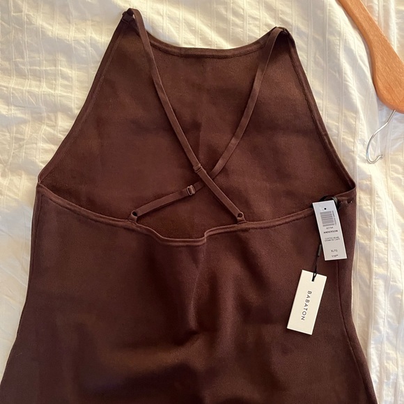 ⭐️SOLD⭐️ Aritzia Babaton Sculpt Knit Halter Dress - Picture 2 of 8